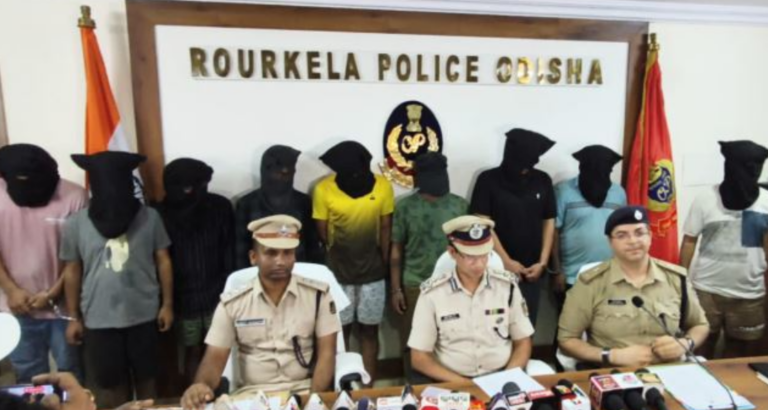 9 Inter-State Cyber Fraudsters Arrested In Odisha’s Rourkela, Rs 1.41 Cr Seized