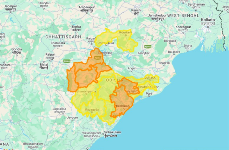 Severe Thunderstorm Likely In Six Odisha Dists This Evening; Orange Warning Issued