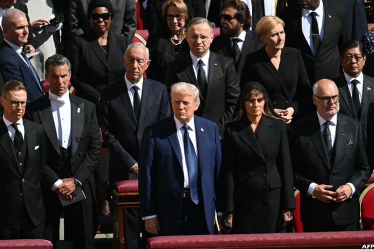 [Watch] Pope Francis Funeral In Pics; Trump, Zelensky, Draupadi Murmu Join Mourners at Vatican