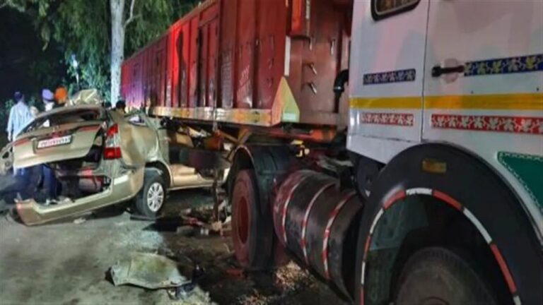 10-Year-Old Girl, Her Father & Another Man Die After Truck Hits 5 Vehicles In Pune