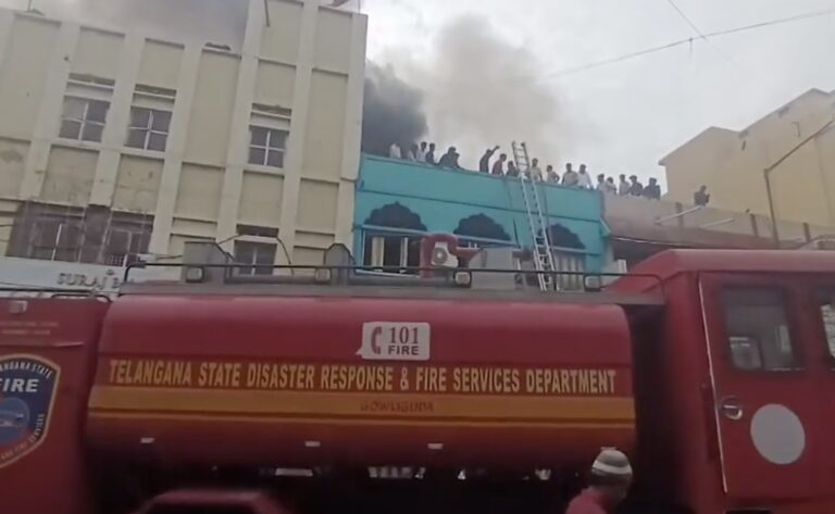 8 Children Among 17 Killed In Fire Near Hyderabad’s Charminar, PM Announces Ex-Gratia