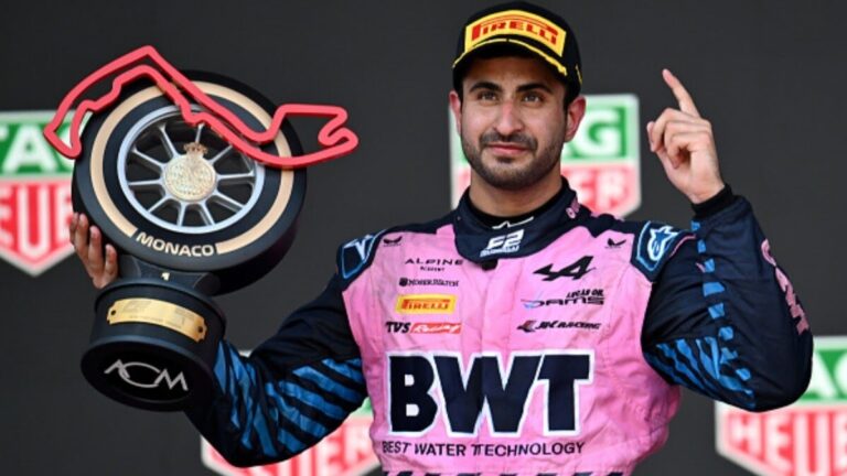 Kush Maini Becomes First Indian To Win A Formula 2 Race In Monte Carlo