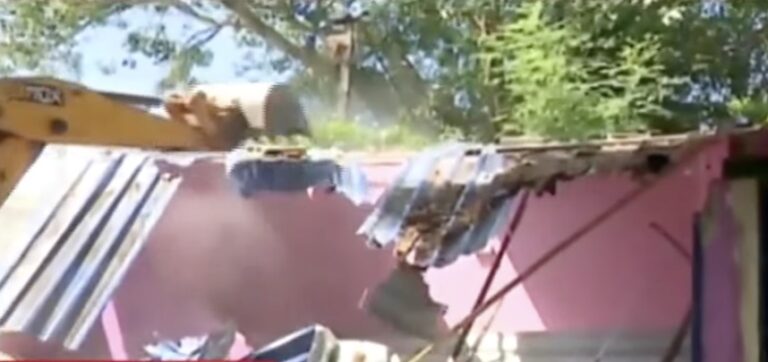 Bulldozer Justice! House Of Key Accused In Sahadev Nayak Murder Case Demolished