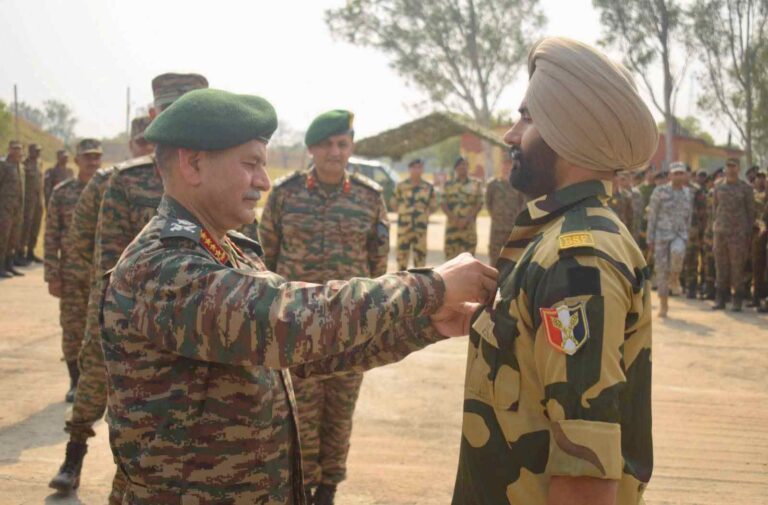BSF Jawan Becomes First Recipient Of COAS Commendation Disc For Operation Sindoor