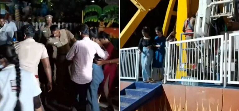 Chennai Joy Ride Turns Into Horror After 36 Persons Remain Stuck At A Height For Three Hours
