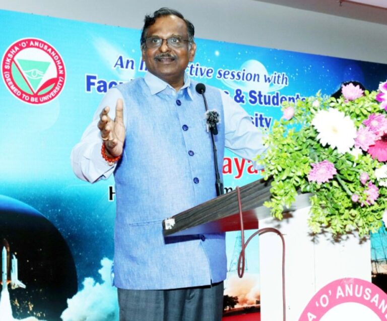 ISRO chairman V Narayanan at SOA