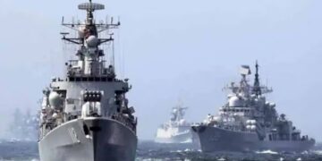 Indian Navy drills