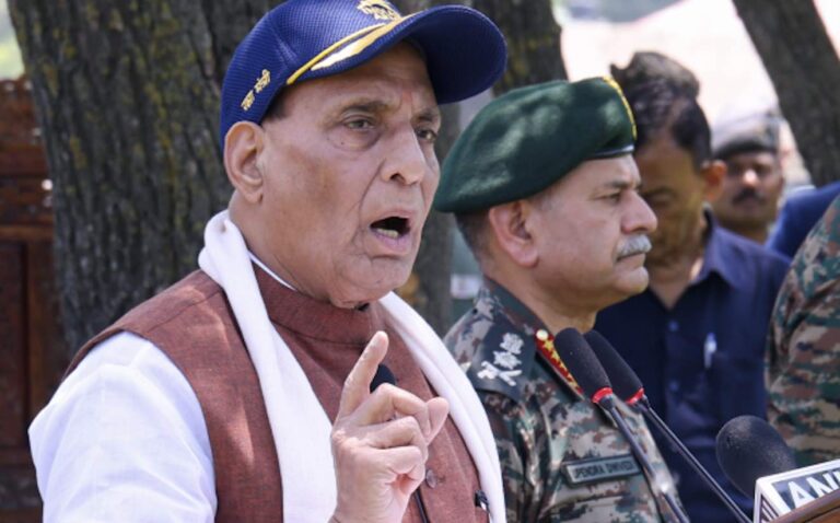 Rajnath Singh Questions Safety Of Pakistan’s Nuclear Arsenal, Islamabad Reacts