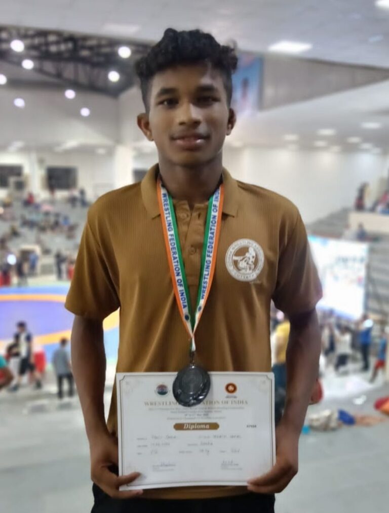 Rohit Samal bronze in national wrestling