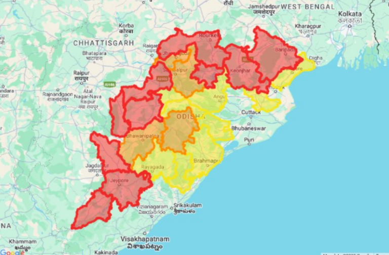 Severe Thunderstorm, Hail Likely In 10 Odisha Districts Tonight; Alert Issued