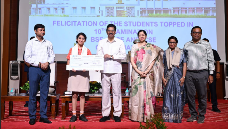 SAI Scholars Among Board Toppers Felicitated By Odisha Governor