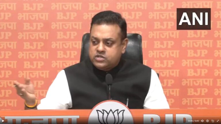 It May Be Congress Working Committee…On Inside It’s Pakistan Working Committee, Says BJP’s Sambit Patra