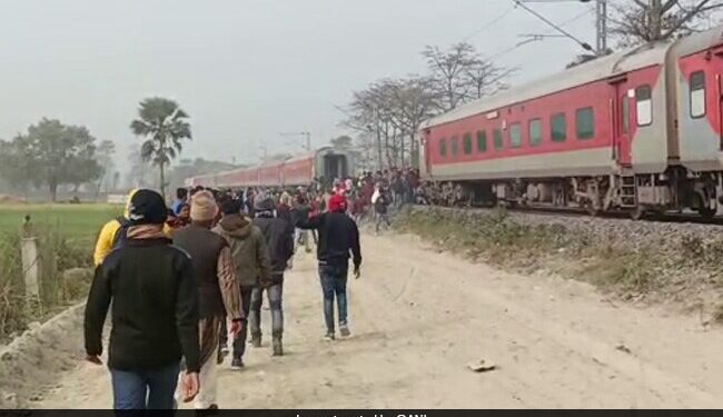 Bogie detached