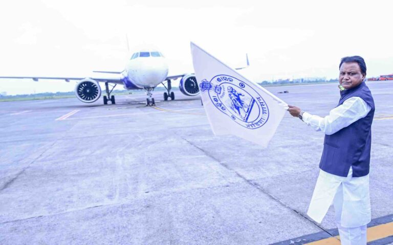 Odisha CM Flags Off Direct Flight With 180 Passengers To Abu Dhabi From Bhubaneswar; Vizag Next