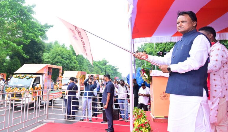 Odisha CM Launches ‘Vikas Vahan’ Campaign Marking BJP Govt’s First Anniversary