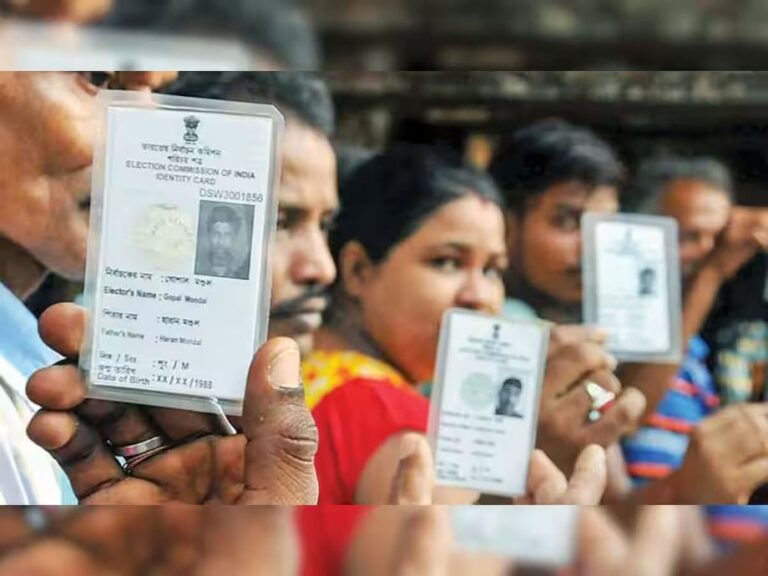 Fast track of voter cards