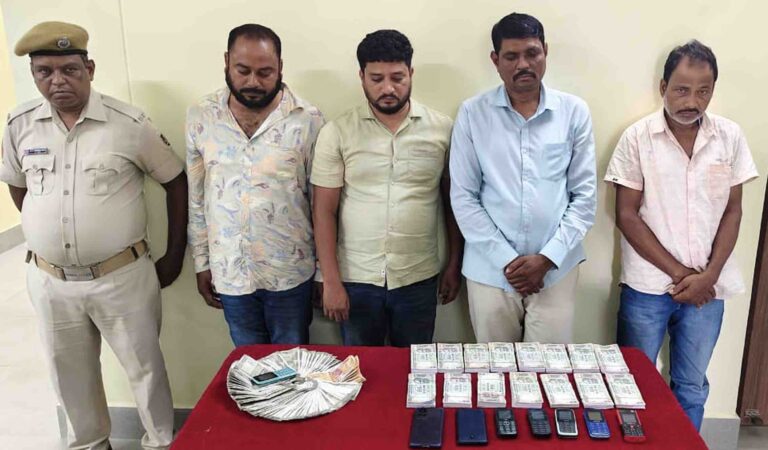 Gang Of 5 Held In Bhubaneswar For Fake Currency Exchange Scam