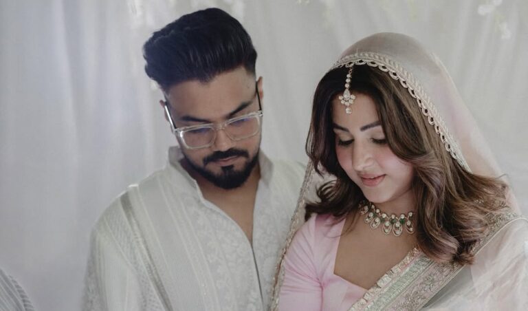 Hina Khan Marries Longtime Beau Rocky Jaiswal, Shares First Photos