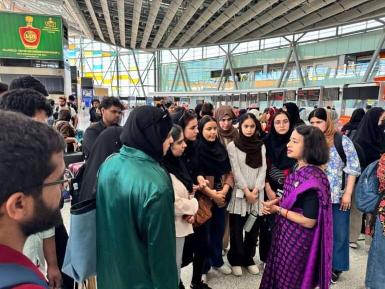 Indian students evacuated from Iran