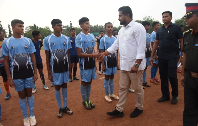 Sainik schools football meet bhubaneswar