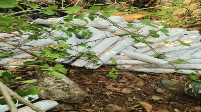 Security Forces Recover 2.5 Tonnes Of ‘Looted’ Explosives From Maoist Hideout In Odisha Forest