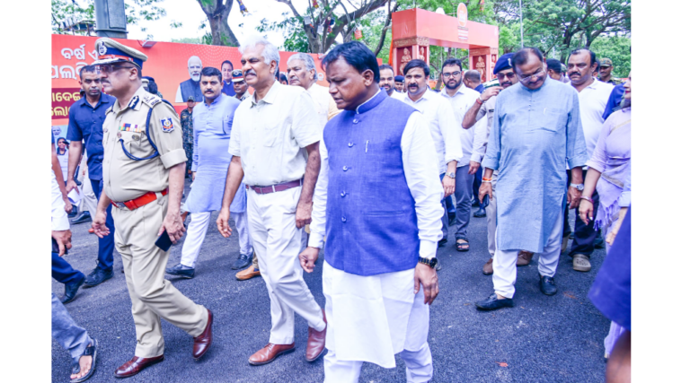 Odisha CM Reviews Preparations At Janata Maidan Ahead Of PM Modi’s Visit