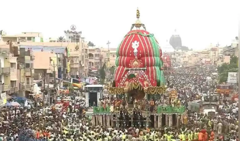 Rath Yatra: Sea Of Devotees In Puri As Chariots Roll Again On Grand Road