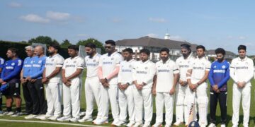Team India tribute to Ahmedabad crash victims
