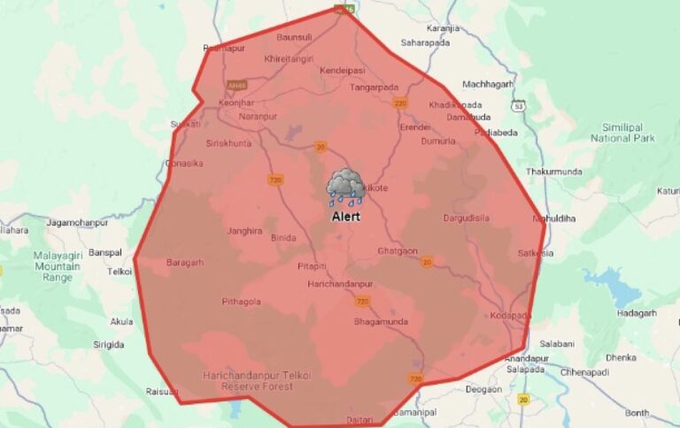 Heavy Rain May Pound This Odisha Dists In 2 Hours; IMD Issues Red Warning