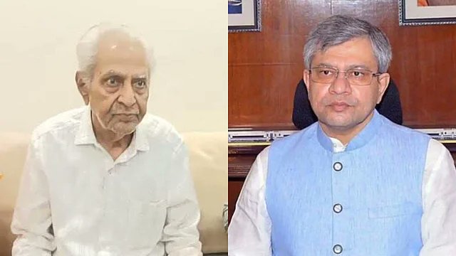 Ashwini Vaishnaw & father Daulal