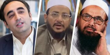 Bilawal Bhutto, Talha Saeed, Hafiz Saeed