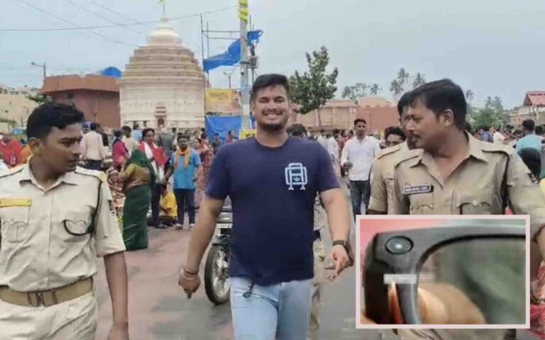 Youth Held For Clicking Photos Inside Puri Jagannath Temple With Cameras Hidden In Specs