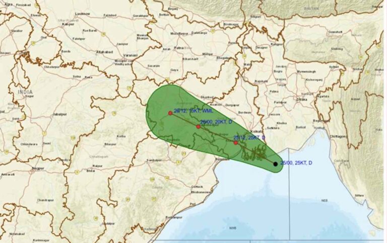 Odisha Braces For Extremely Heavy Spells Of Rain As Depression Forms Over Bay