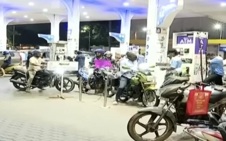 Long Queues At Filling Stations In Odisha As Drivers’ Stir Halts Supply, Triggers Fuel Shortage Fear