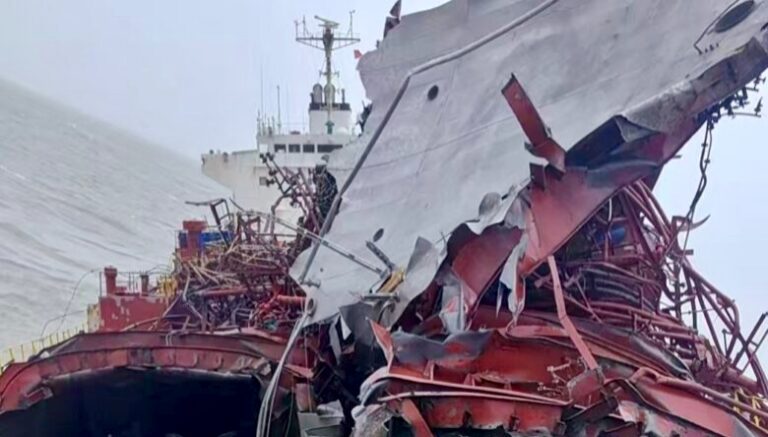 Miraculous Escape For Crew After Explosion On Hong Kong-Flagged Tanker Off Gujarat Coast