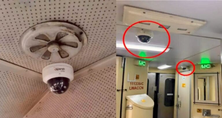Indian Railways To Install CCTV Cameras In All 74,000 Coaches