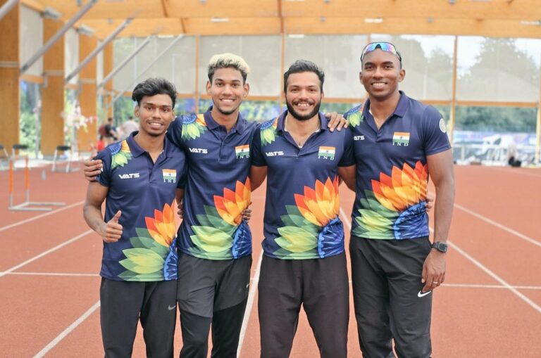 India 4x100 relay bronze