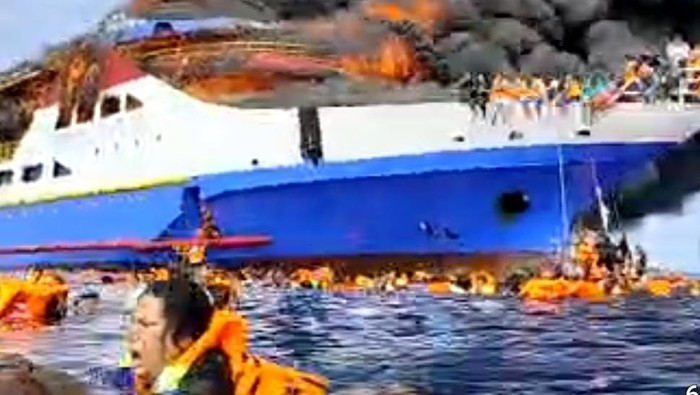 Indonesia boat fire