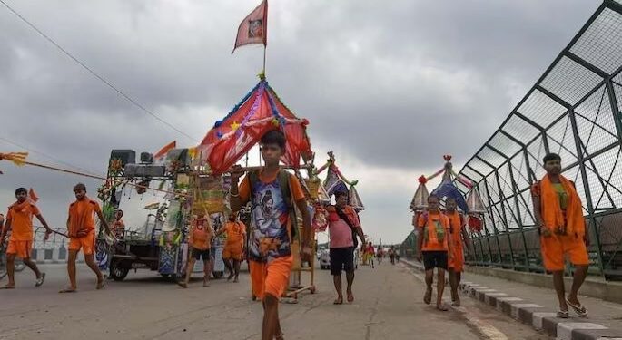 Kanwar yatra QR code directive controversy