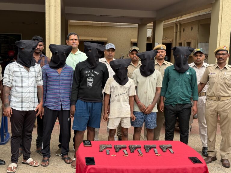 Illegal Arms Racket Busted In Odisha’s Cuttack, 6 Arrested With Weapons