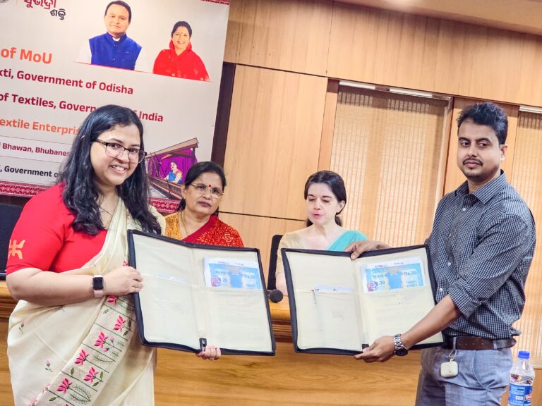 Odisha Mission Shakti Inks MoU With Weavers’ Service Centre To Empower Women Weavers