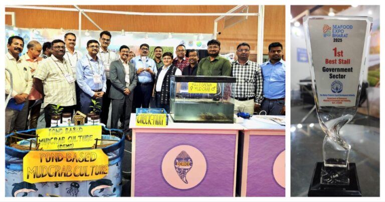 ECRICC Odisha Wins 1st Prize In Govt Sector At Seafood Expo Bharat 2025