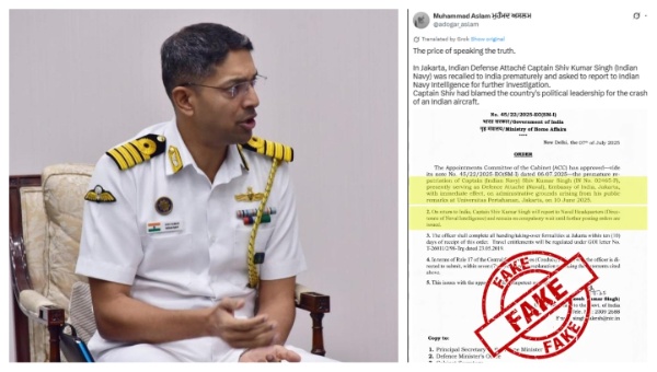 Fact Check: India’s Defence Attaché To Indonesia Recalled Over ‘Operation Sindoor’ Statement?