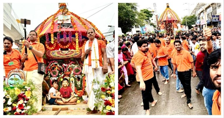 Bengaluru’s Sahakar Nagar Jagannath Temple Celebrates Niladri Bije With Fanfare