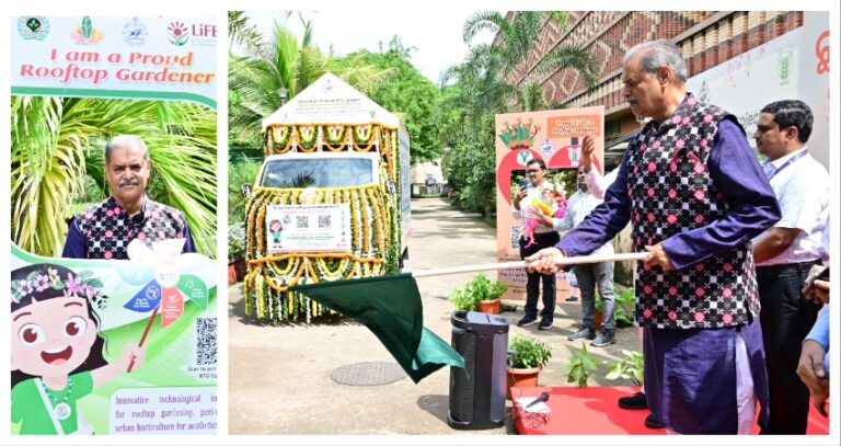 Odisha Govt Launches Campaign Vehicle For Promotion Of Rooftop Gardening