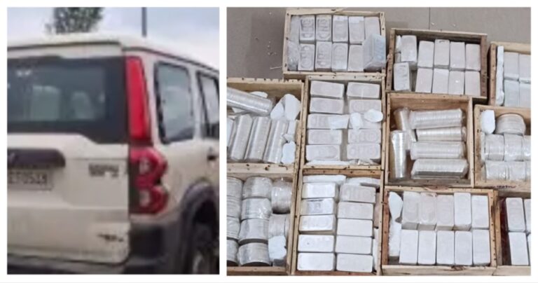 Silver Worth Over Rs 1 Cr Seized From Car During Search For Ganja In Odisha’s Sambalpur