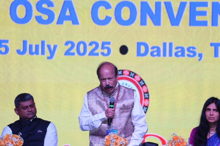 Scientist-Philanthropist Sita Kantha Dash Addresses OSA Convention At Dallas