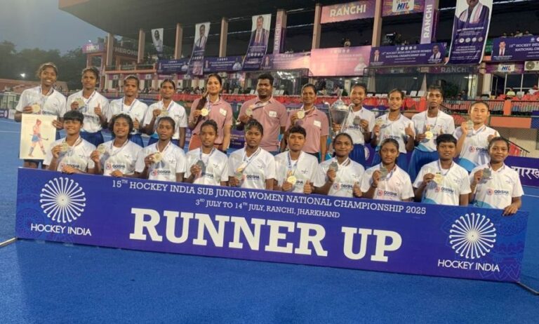 Odisha girls runners-up
