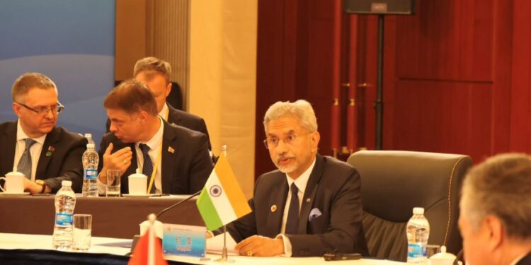 S Jaishankar at SCO meet in Tianjin