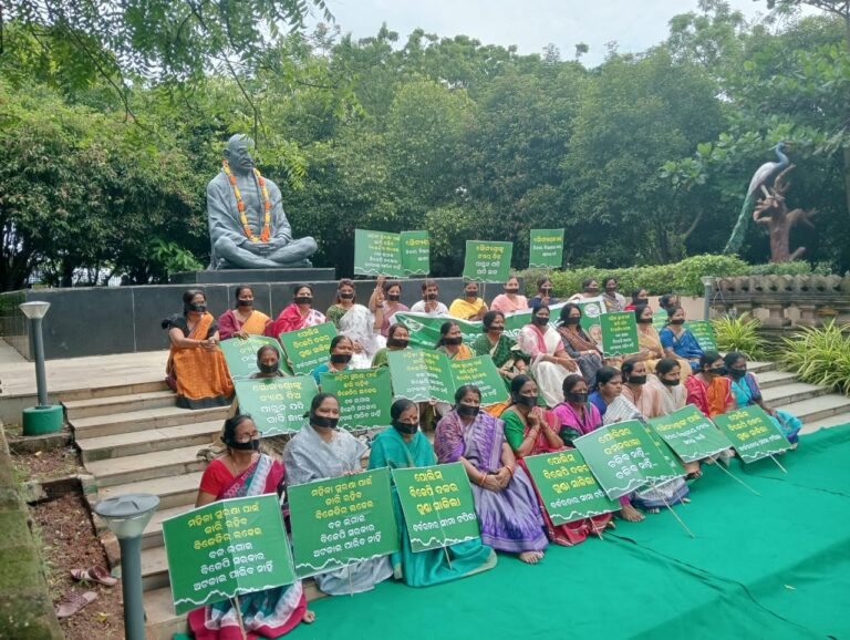 After Face-Off With Cops, BJD Stages Silent Protest In Bhubaneswar Over FM Student Death